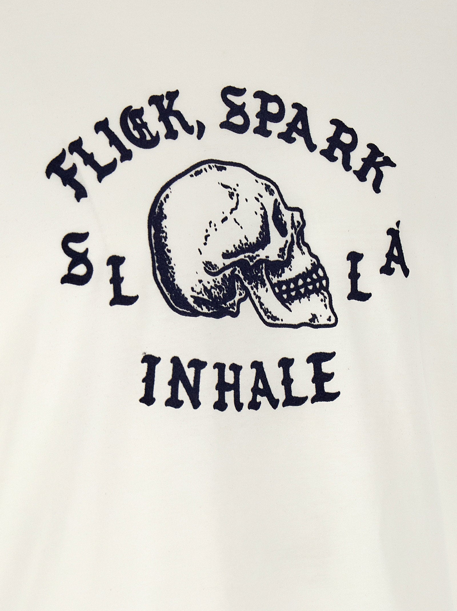 Second/Layer Flick, Spark, Inhale Ringer T-shirt - view 4