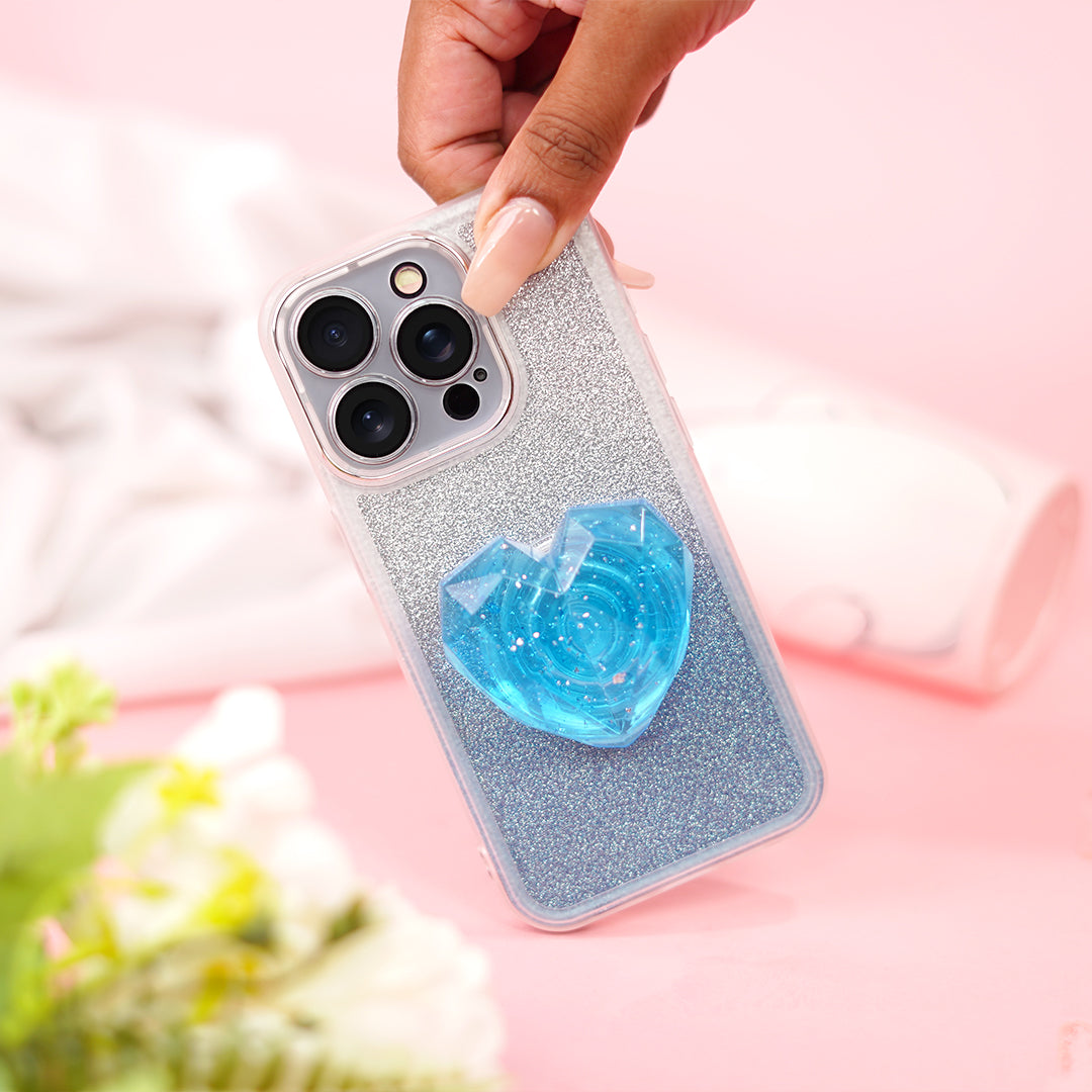 Peeperly Shimmering Bling Heart Case - view 6
