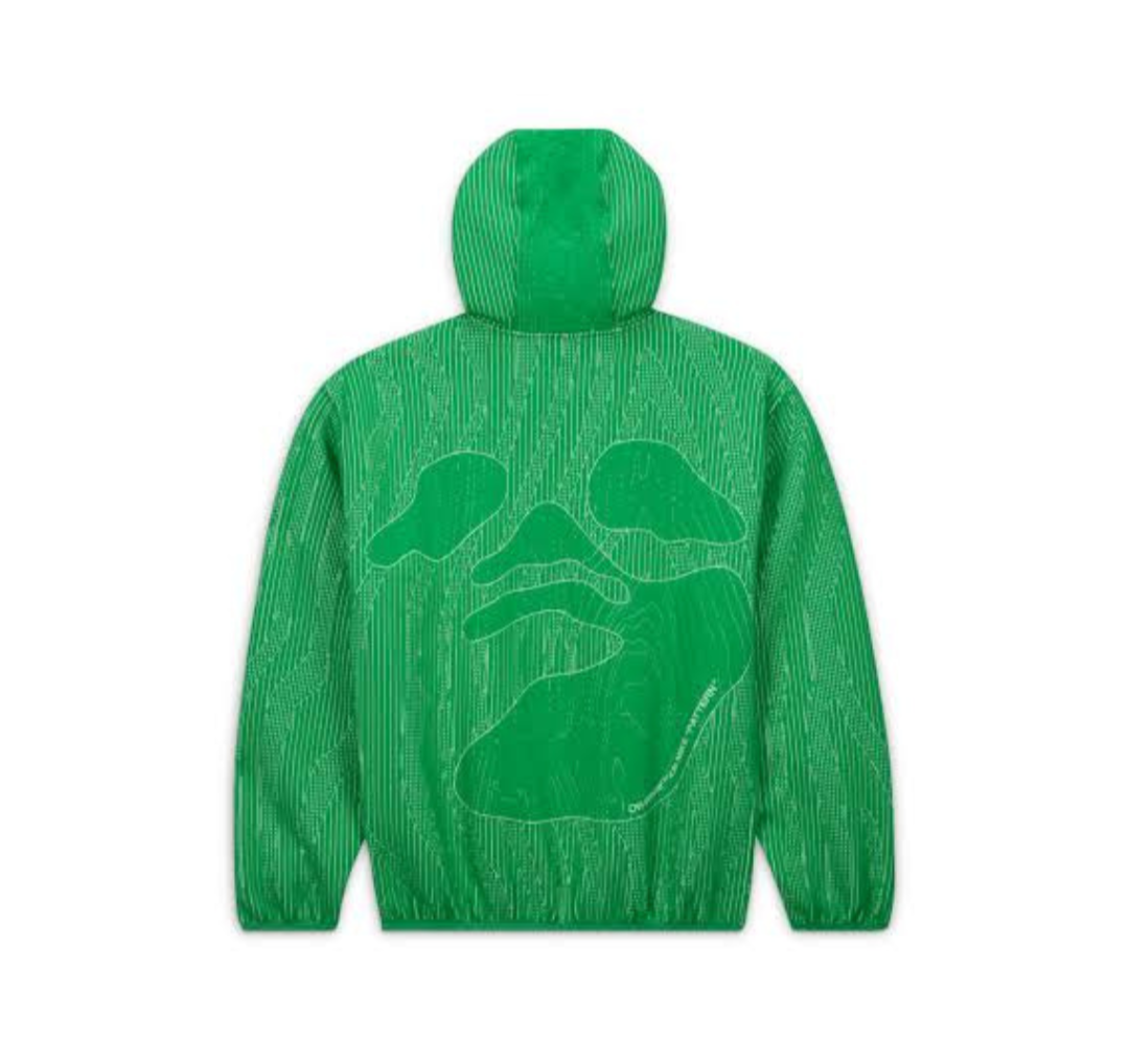 Sneaker Cafe Mumbai Nike X Off-white Green Hoodie - view 2