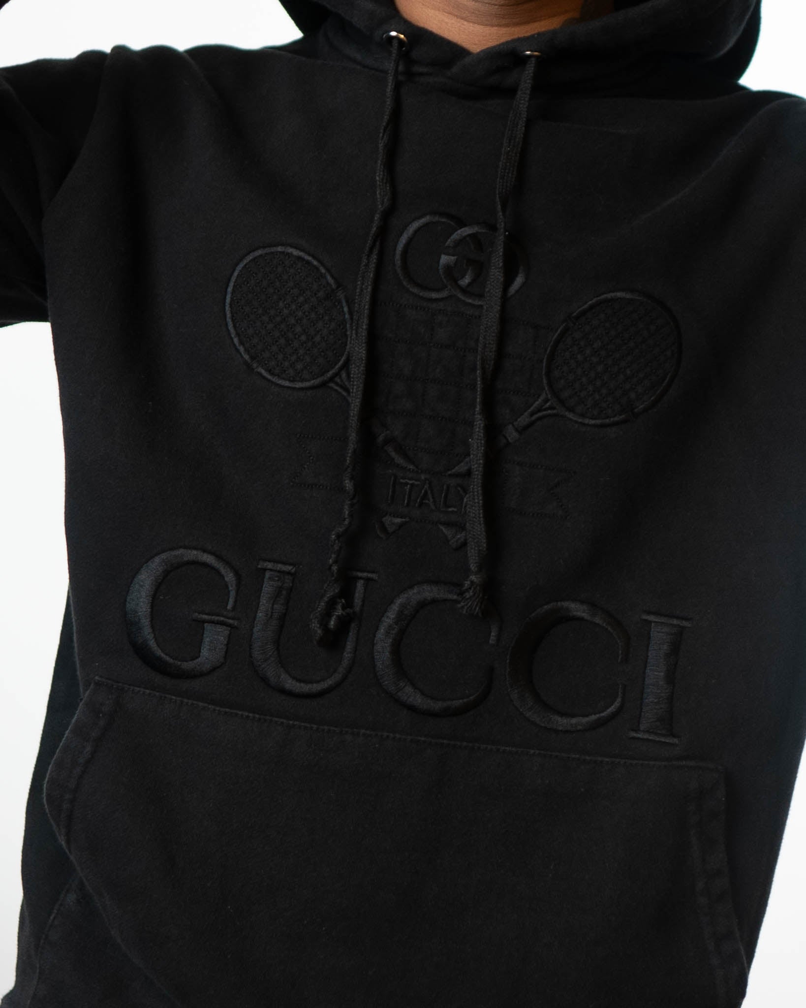 Gucci Tennis Club Black Hoodie - view 2