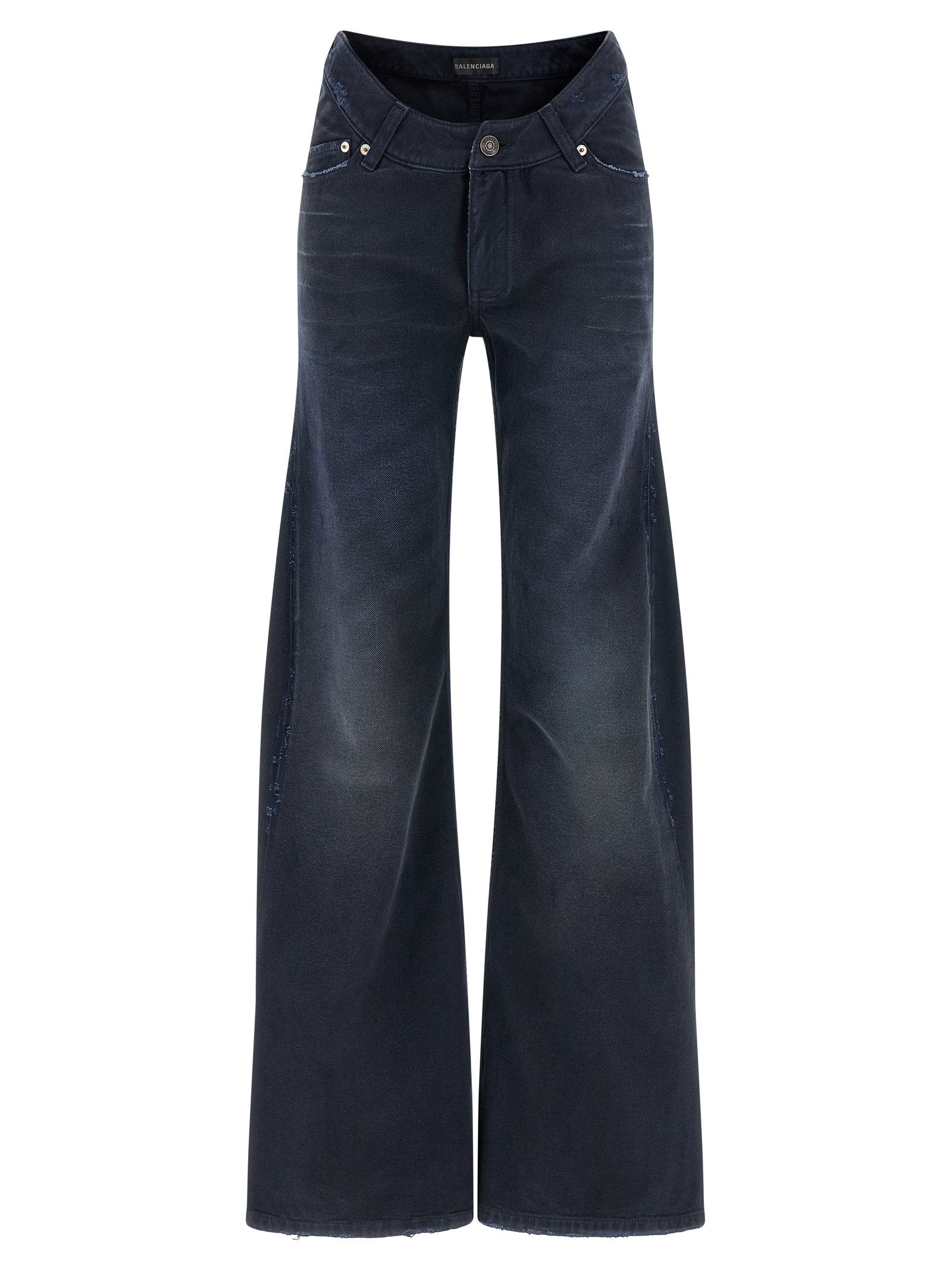 Balenciaga Curved Waist Jeans – 100% cotton
