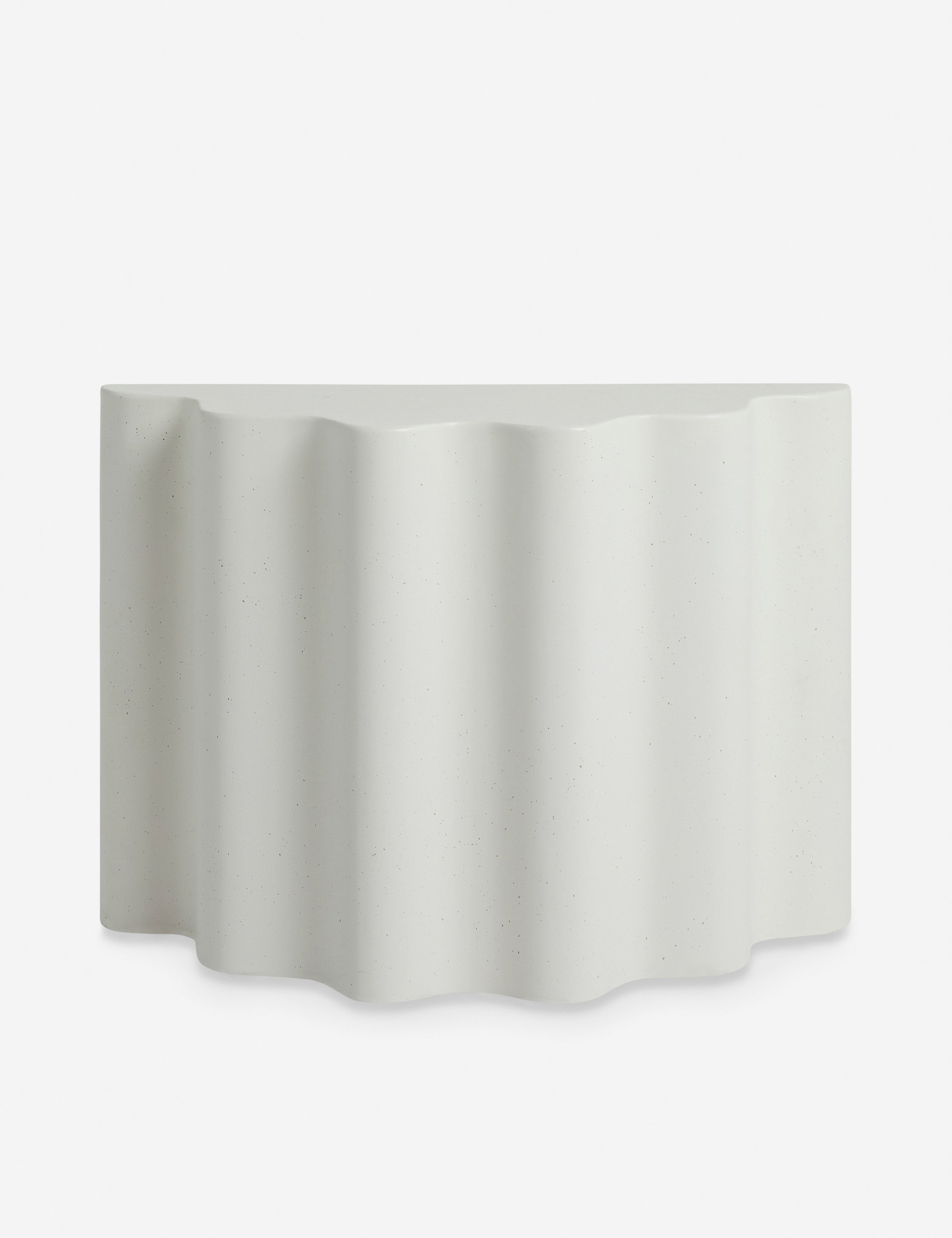 Lulu and Georgia Lune Indoor / Outdoor Side Table by Lolly Lolly Ceramics