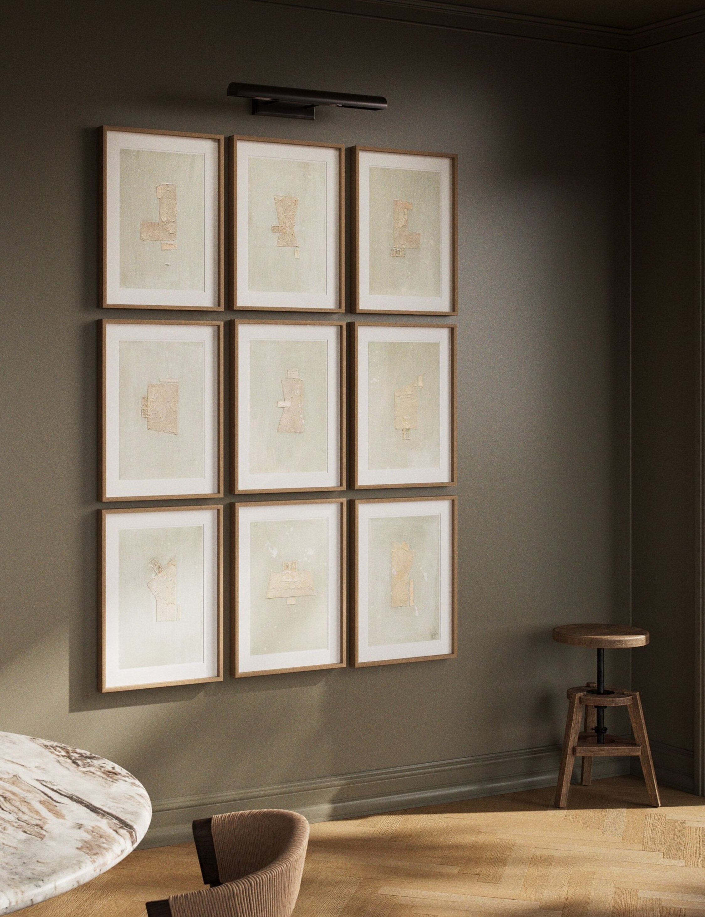 Lulu and Georgia Galactic Wall Art (Set of 9) by Jade Dacay - view 2