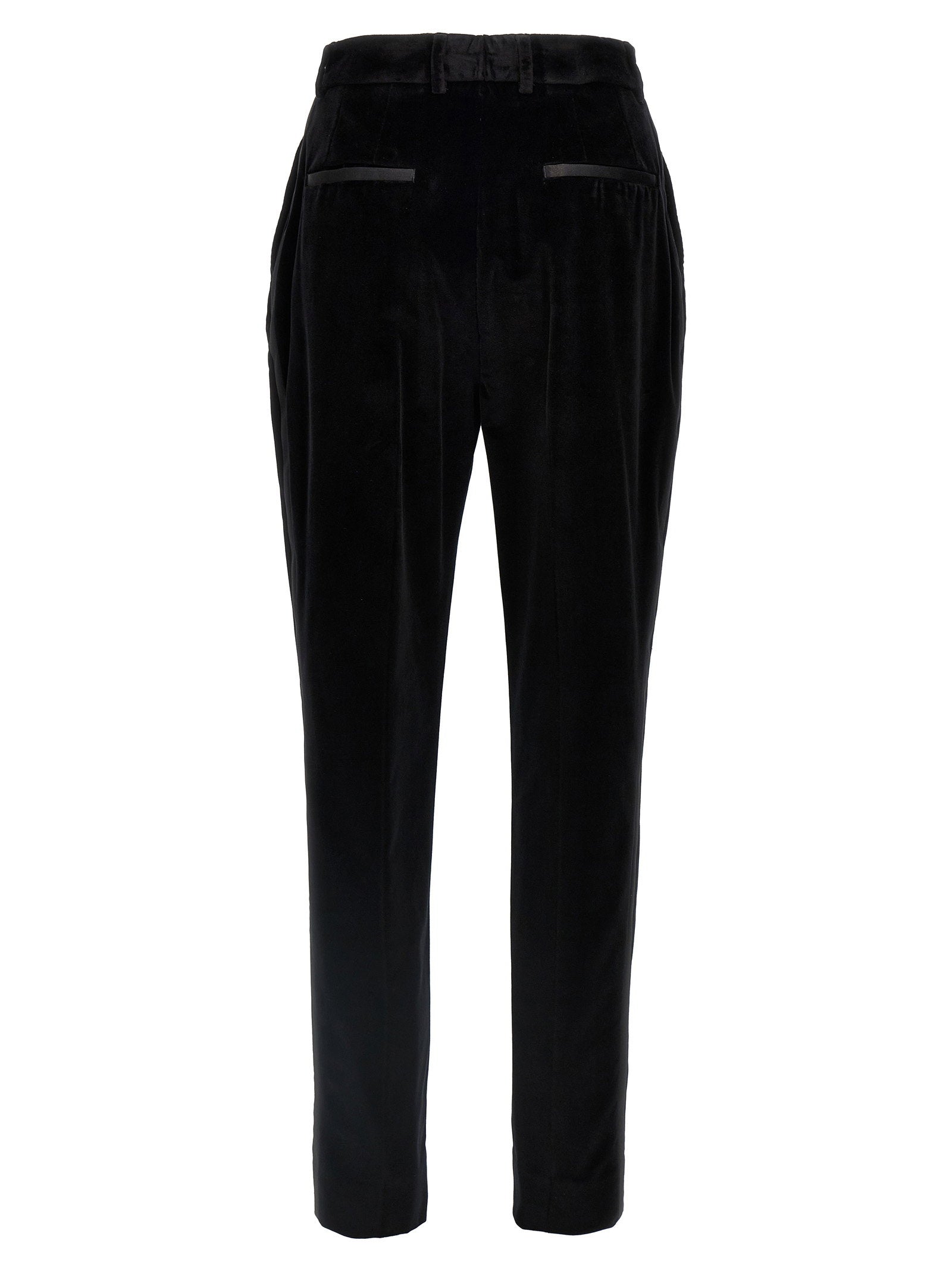 Dolce & Gabbana Velvet Tuxedo Pants - view 2
