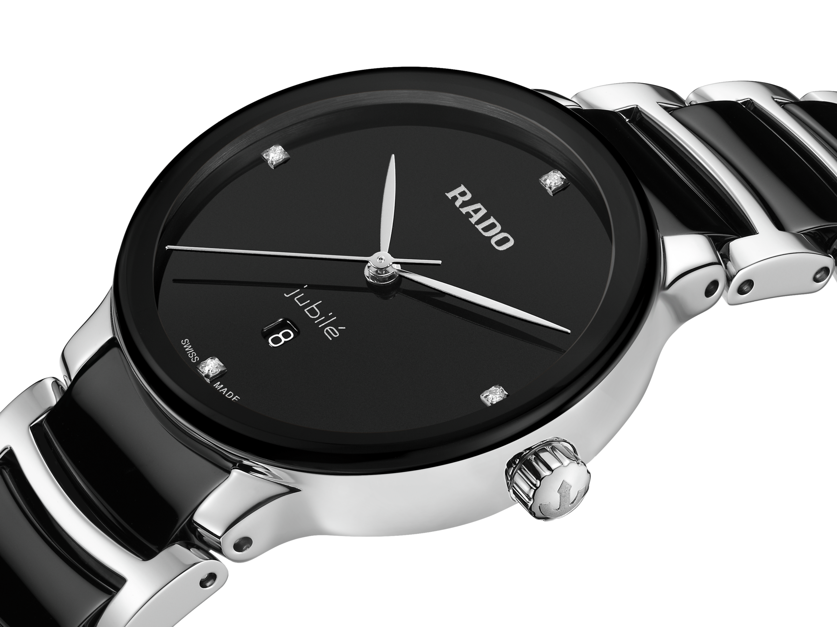 Rado Centrix Black Dial Men 30.5mm