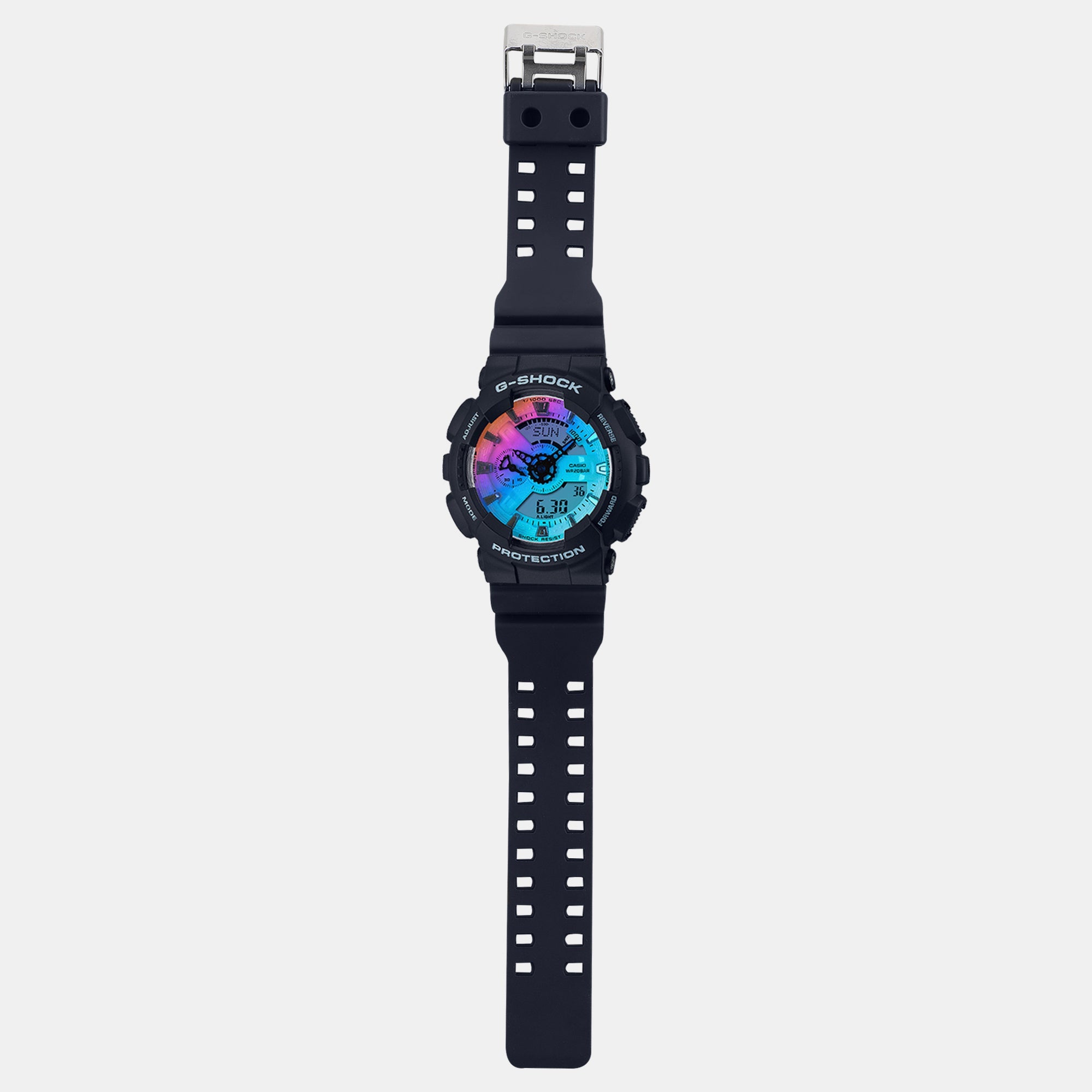 Casio G-Shock Men Quartz Black Dial Analog-Digital Resin Watch G1267 - view 5