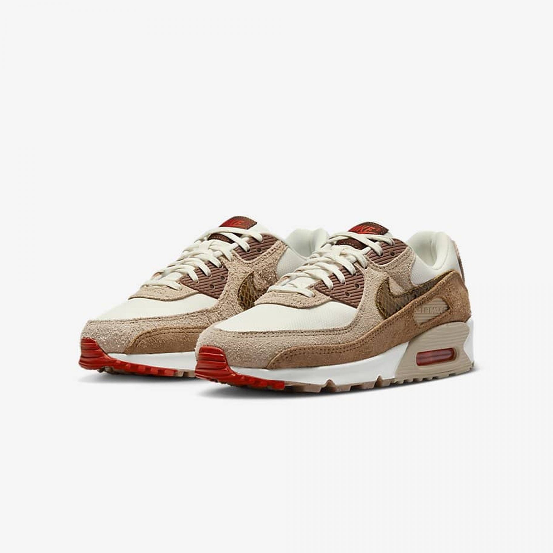 Nike | AIR MAX 90 AMD { PALE IVORY/SUMMIT WHITE