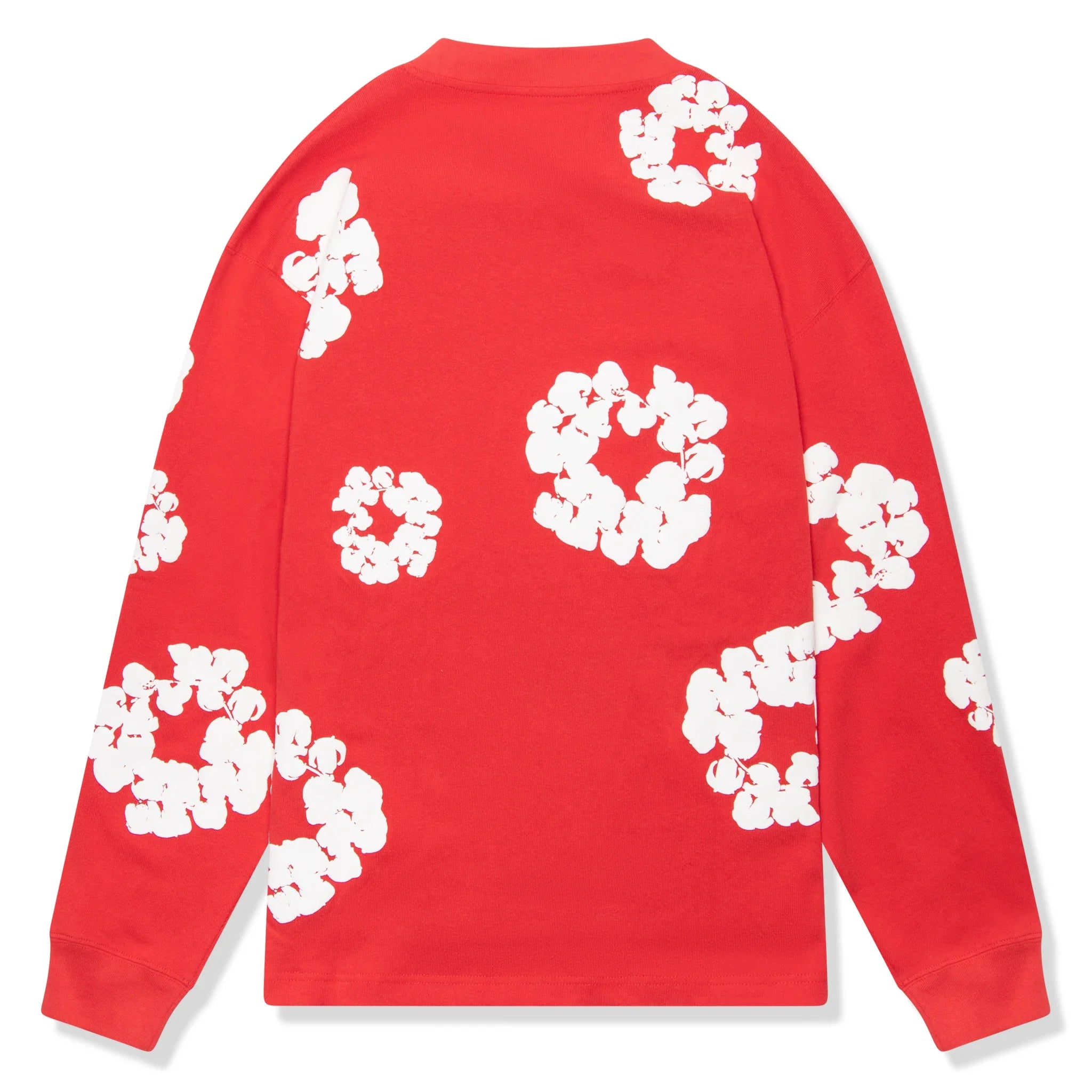 Denim Tears The Cotton Wreath Long-Sleeve Red T Shirt - view 2