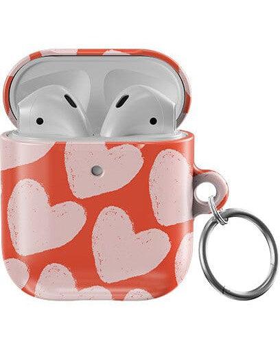 Casetry Love You More | Heart Doodle AirPods Case