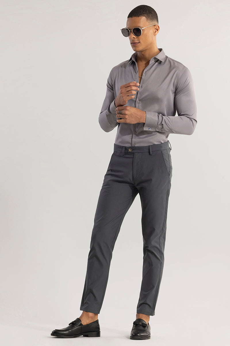 BlackTree Maven Elephant Grey Chino - view 3