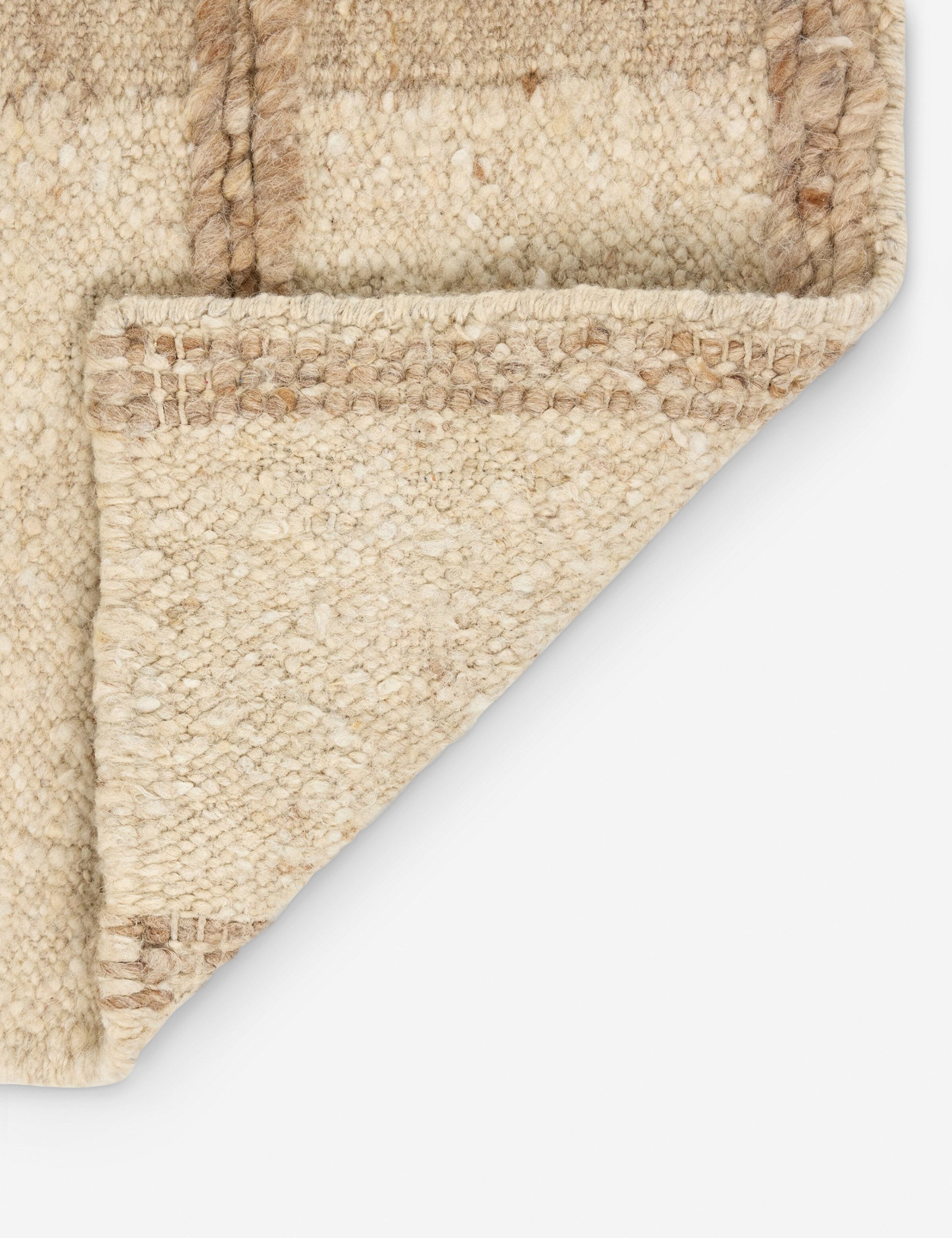 Lulu and Georgia Chambers Handwoven Wool Rug – Ivory - view 4