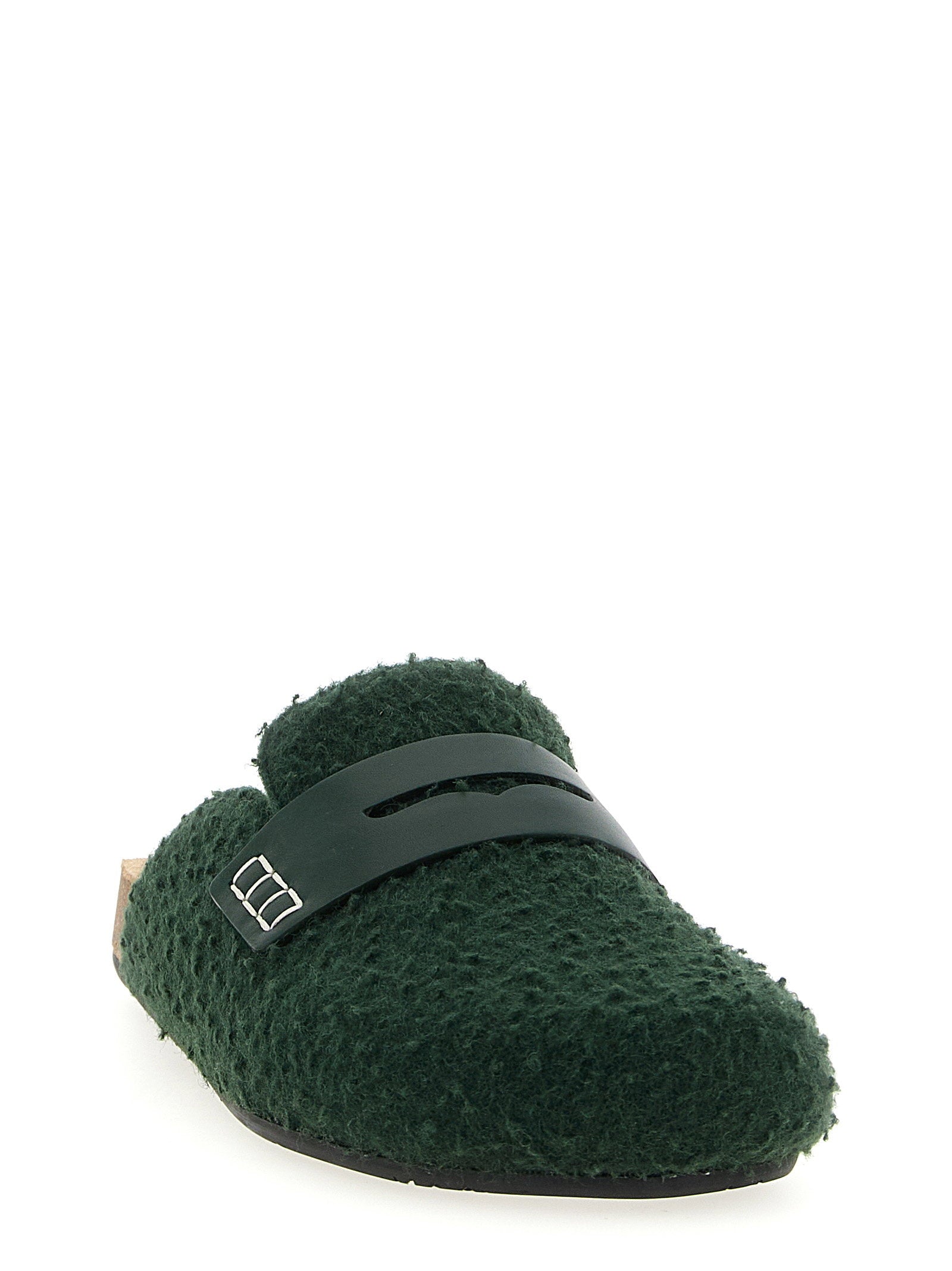 J.w.anderson Felt Loafer Mules – 100% virgin wool - view 2