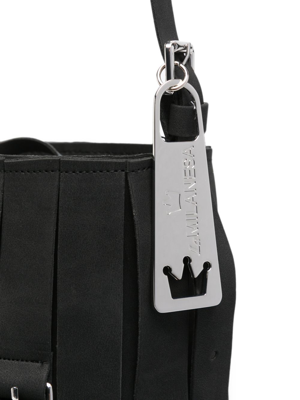 La Milanesa Sally Fringed Shoulder Bag - view 4