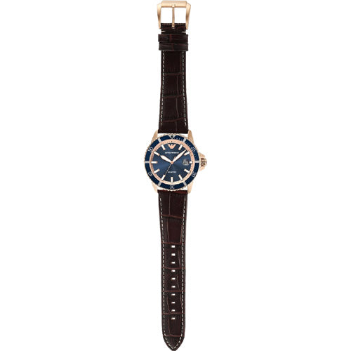 Emporio Armani Diver Blue Dial Men 42mm AR11556 - view 4