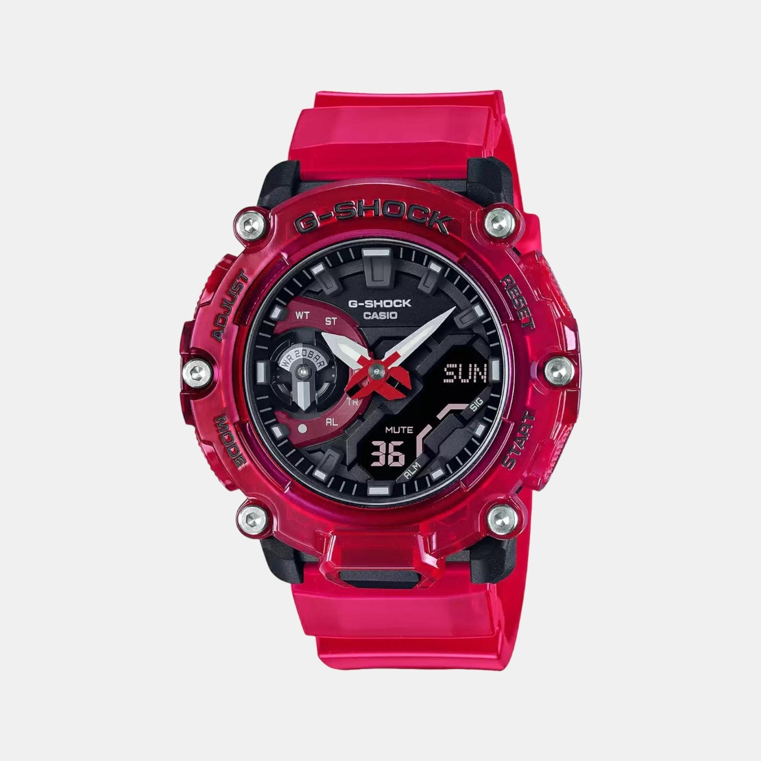 Casio G-Shock Men Quartz Black Dial Analog-Digital Resin Watch G1217