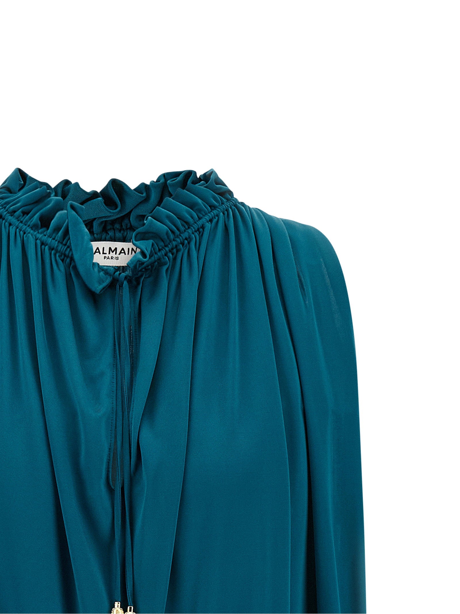 Balmain Pompon Catene Top – 100% viscose - view 3