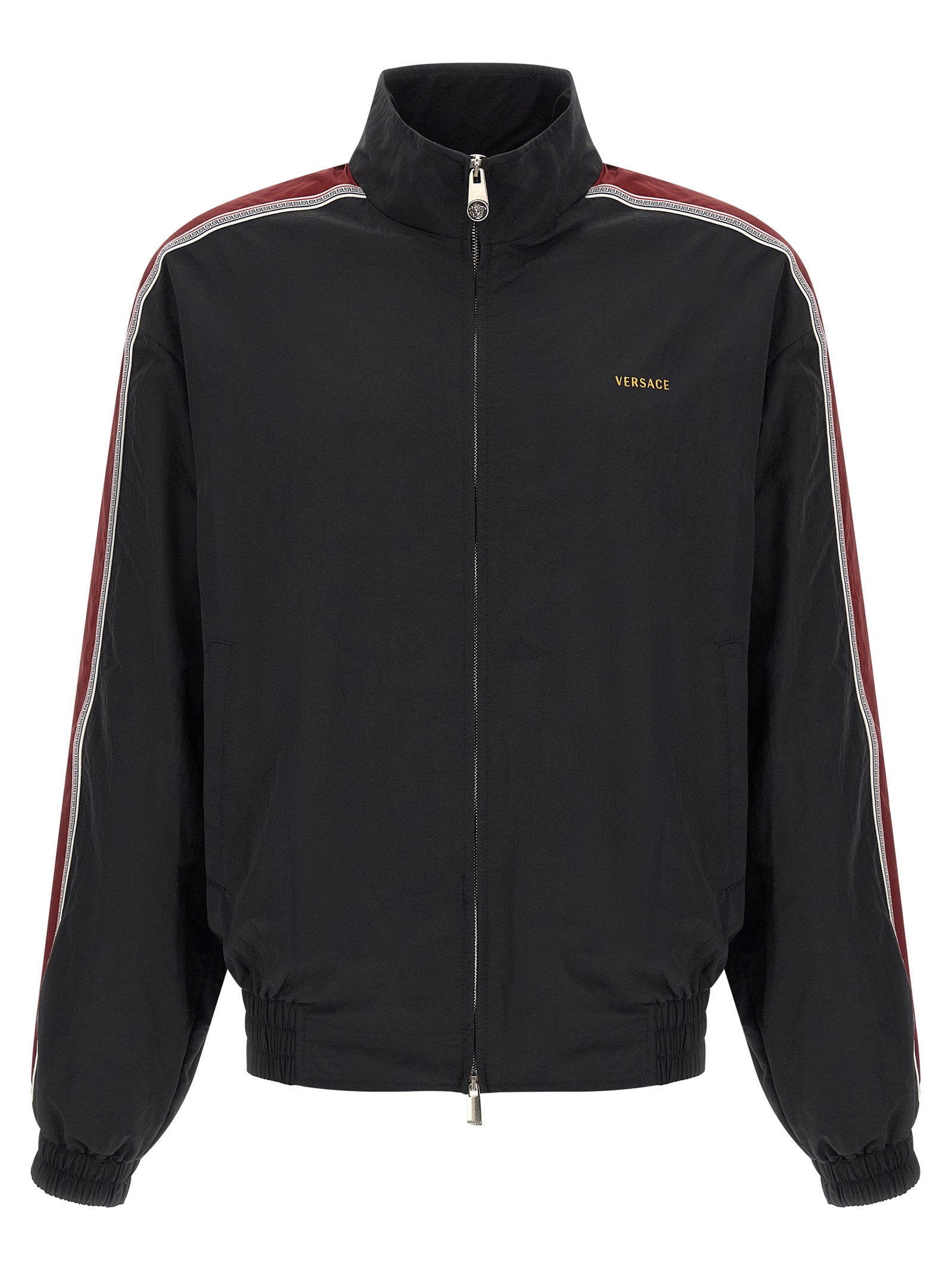Versace Craquelé-effect Blouson – 100% polyamide