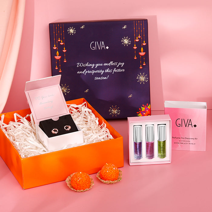 GIVA Jewellery Festive Diwali Gift Box