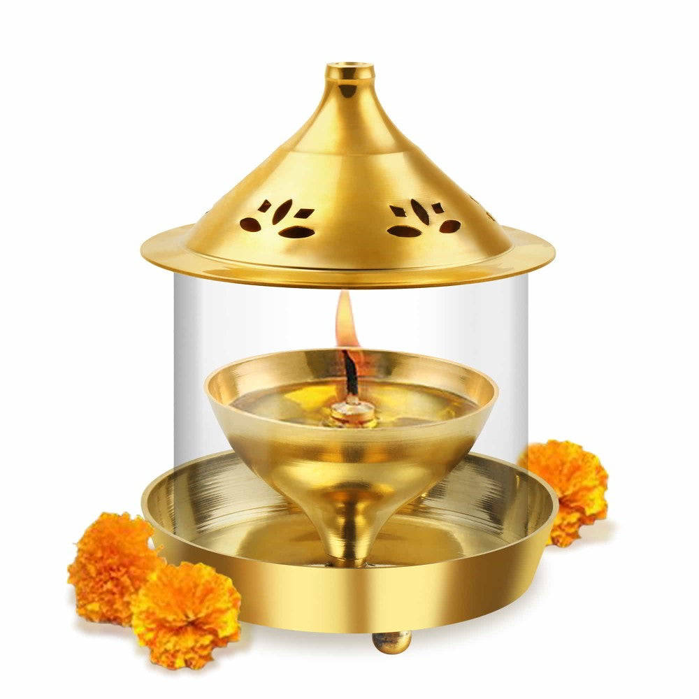 Shubham Diya (Treo by Milton) – Gold