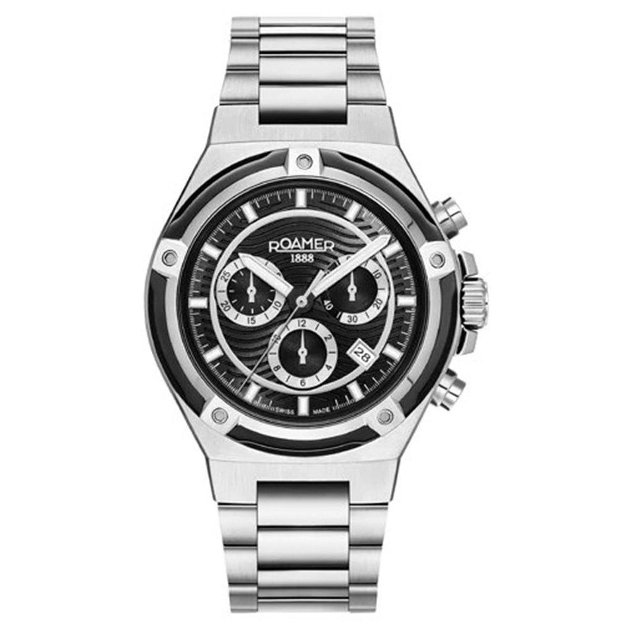 Roamer Tempo Master Chrono Black Dial