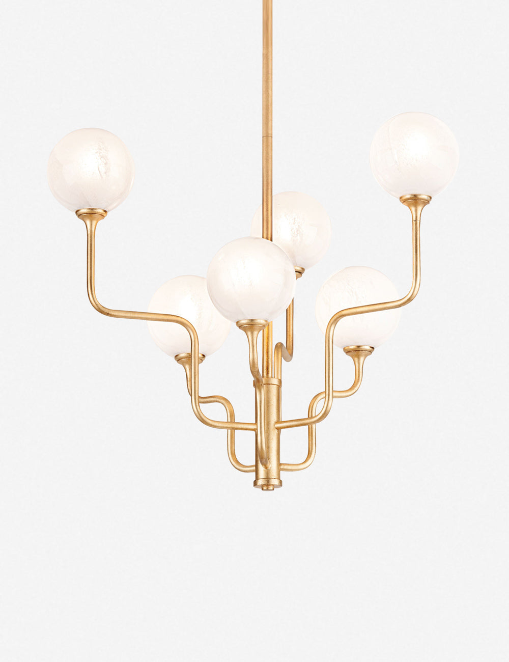 Lulu and Georgia Keller Chandelier – Brass - view 2