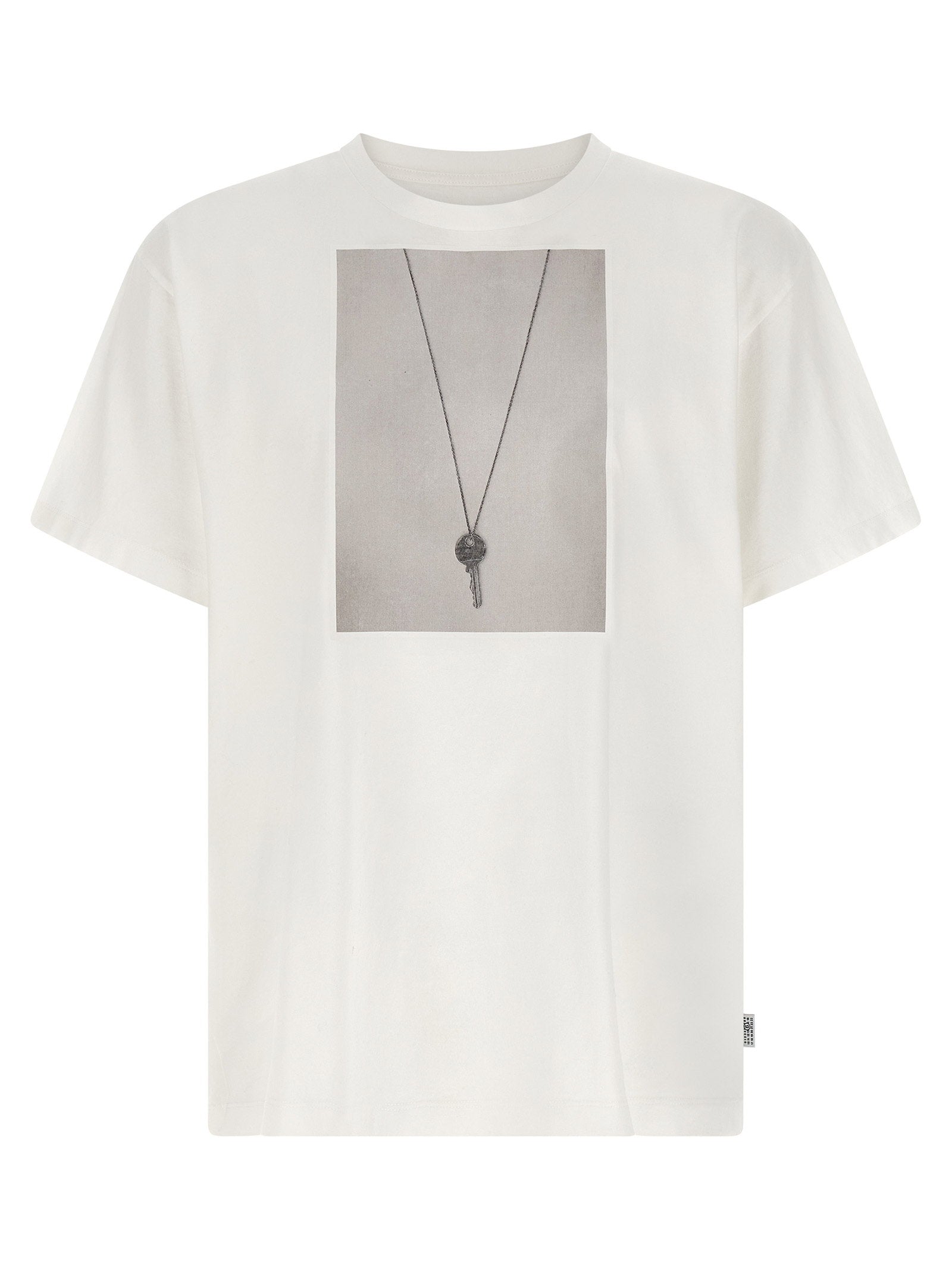 Mm6 Maison Margiela Chiave Print T-shirt – 100% cotton