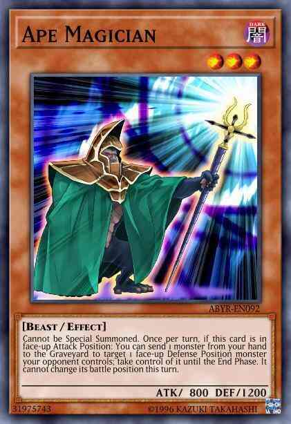 Yu-Gi-Oh! Ape Magician - ABYR-EN092 - Common - Unlimited