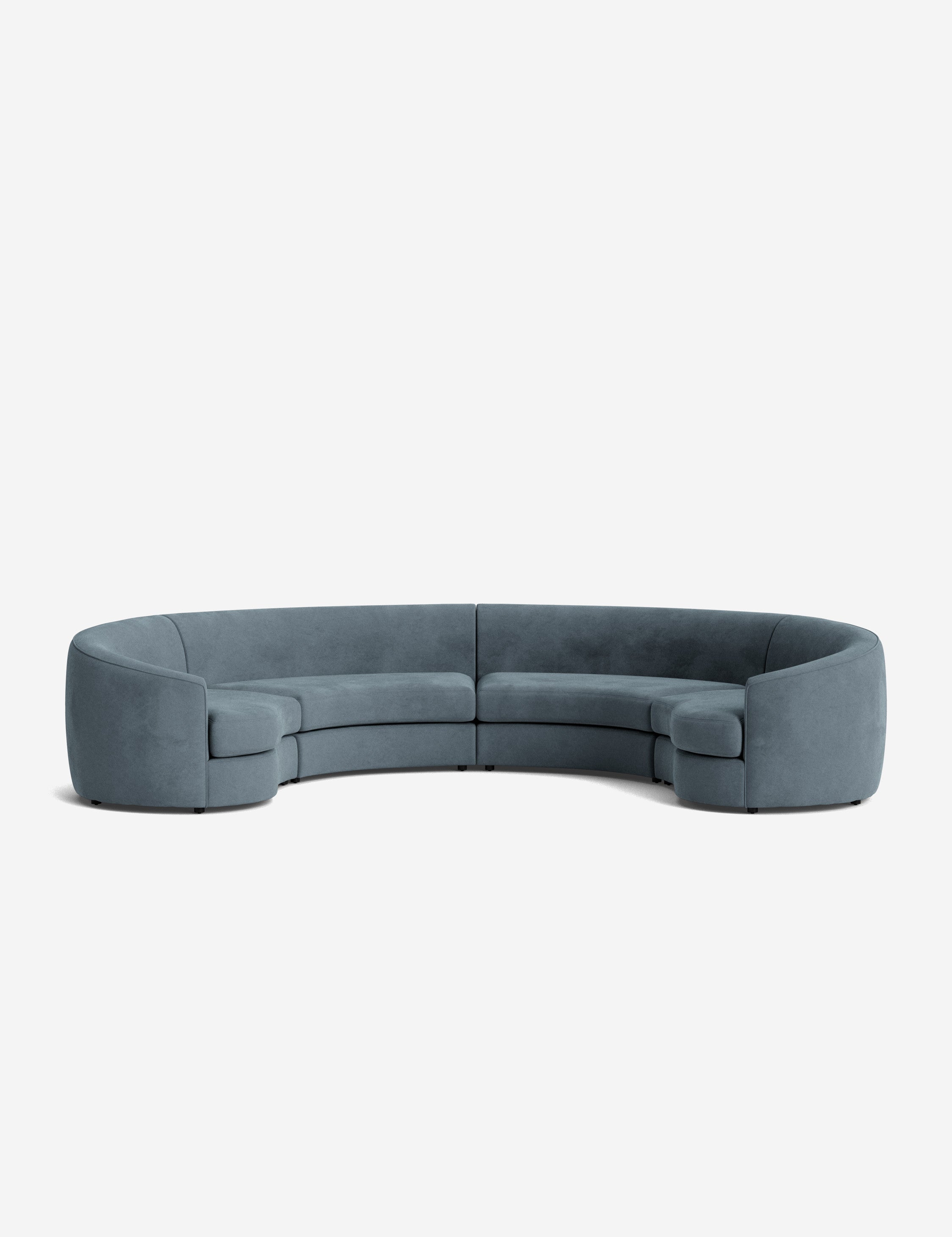 Lulu and Georgia Imada Modular Curved Sectional Sofa - view 16