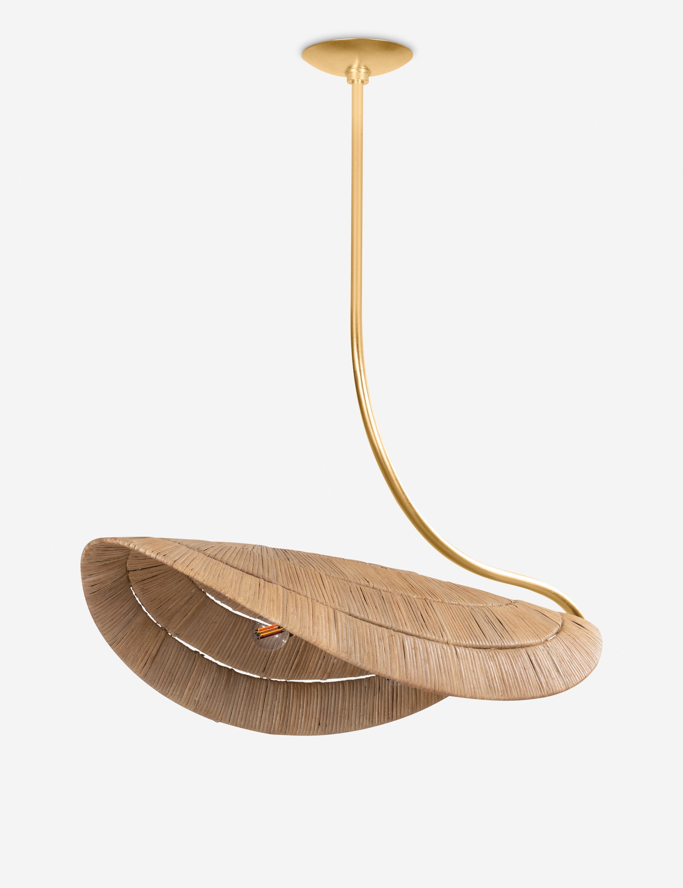 Lulu and Georgia Jean-Luc Linear Chandelier – Natural