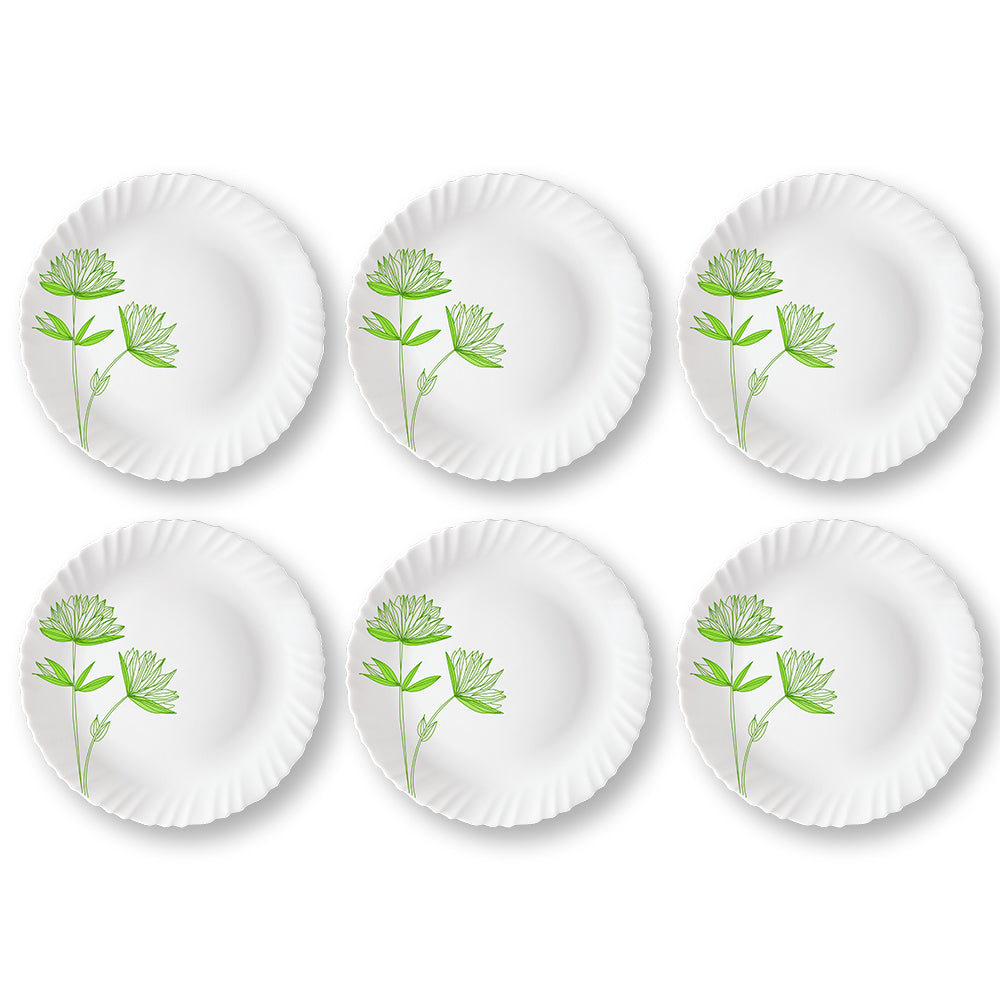 My Borosil Larah by Borosil Green Lily Full Plate Set - view 2