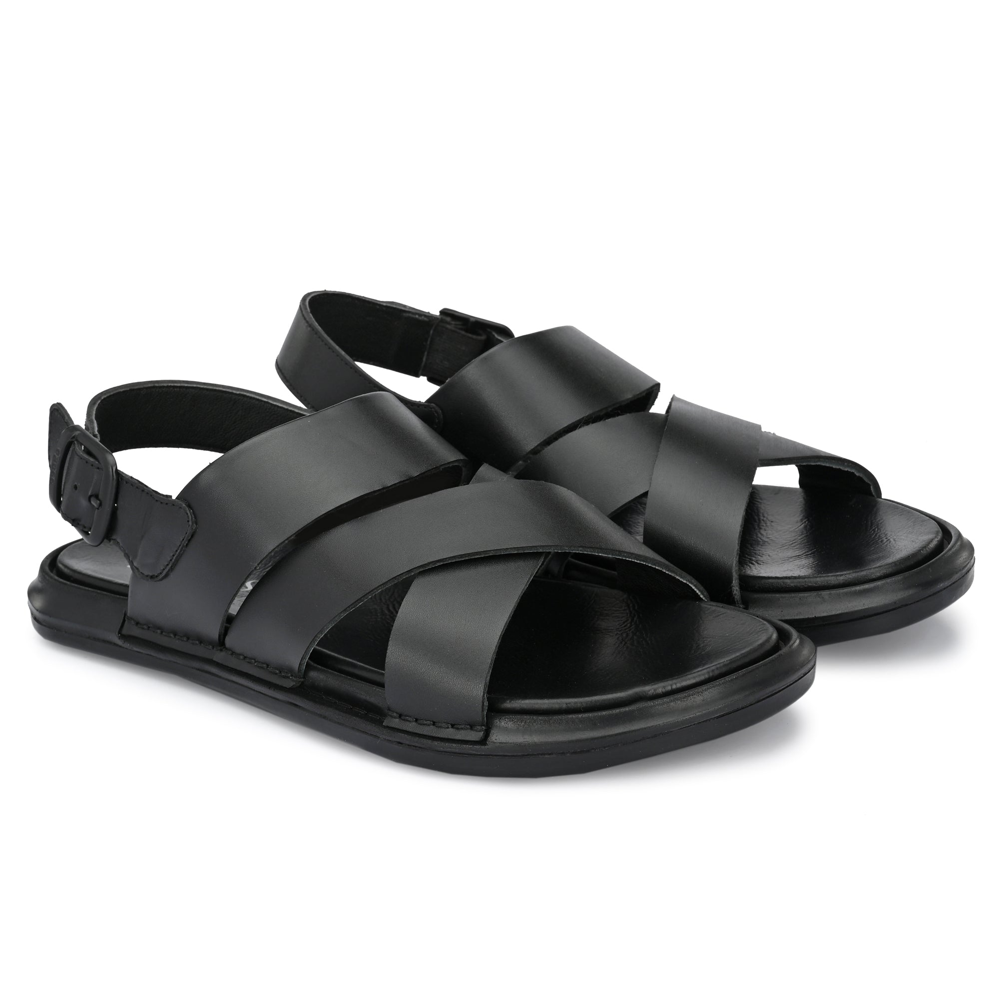 egoss-shoes Egoss Leather Sandles for men - view 2