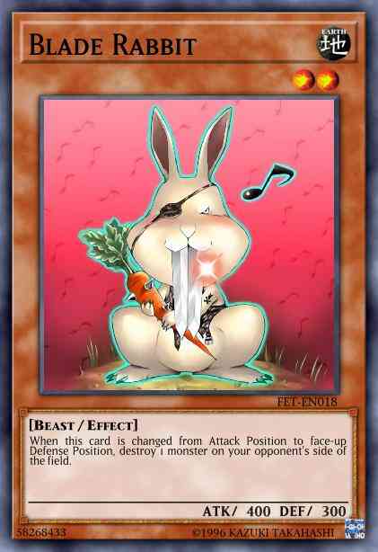 Yu-Gi-Oh! Blade Rabbit - FET-EN018 - Common - Unlimited