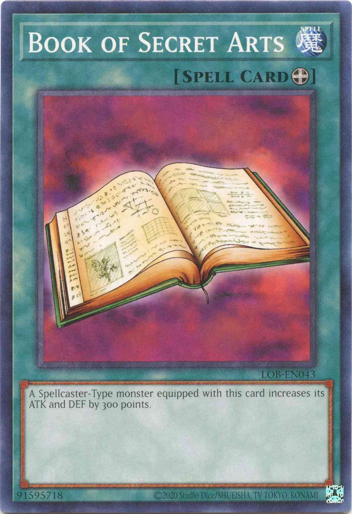 Yu-Gi-Oh! Book of Secret Arts - 25th Anniversary - LOB-EN043 - Common - Unlimited