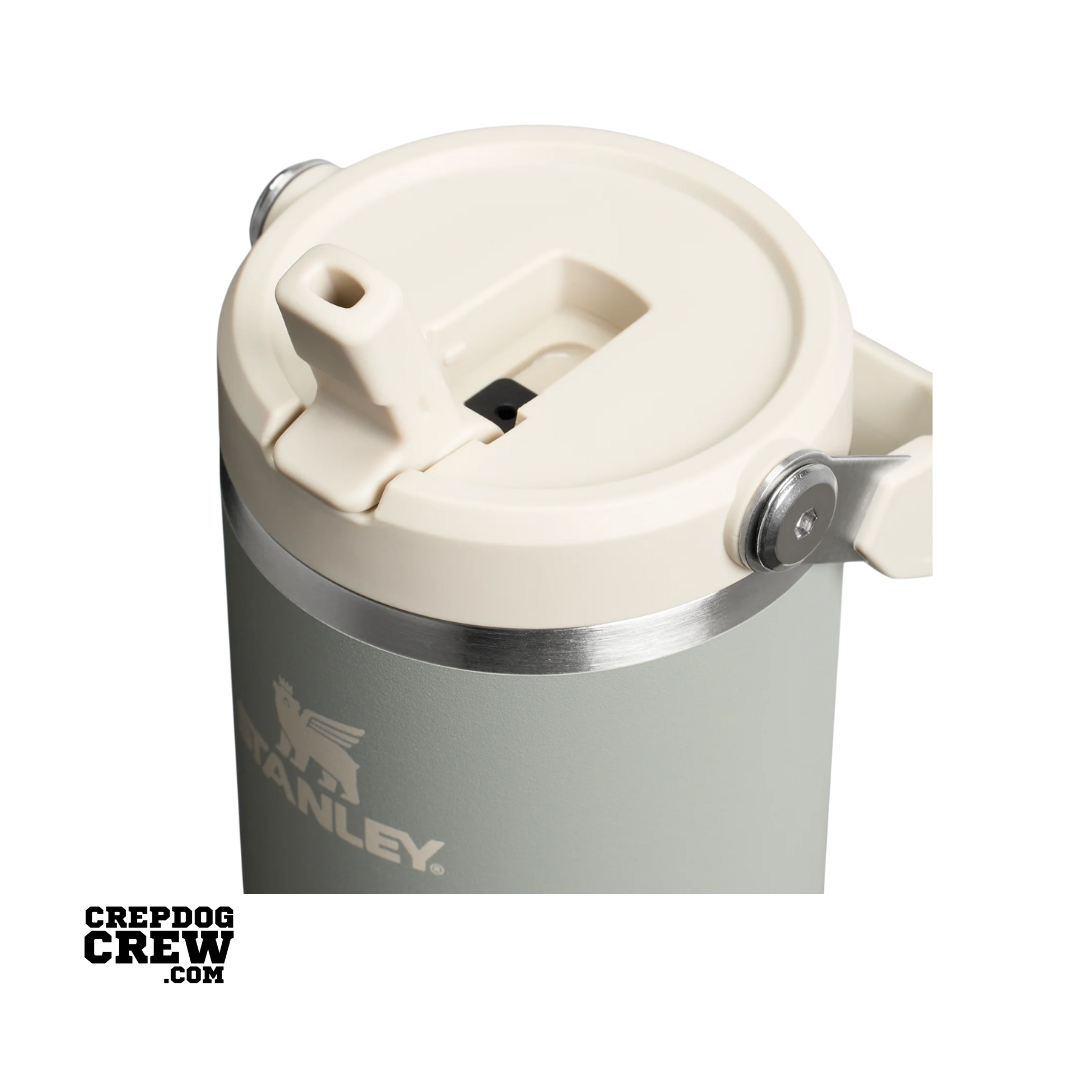 STANLEY Tumbler Mug IceFlow Flip Straw Sage Grey 30 Oz - view 3