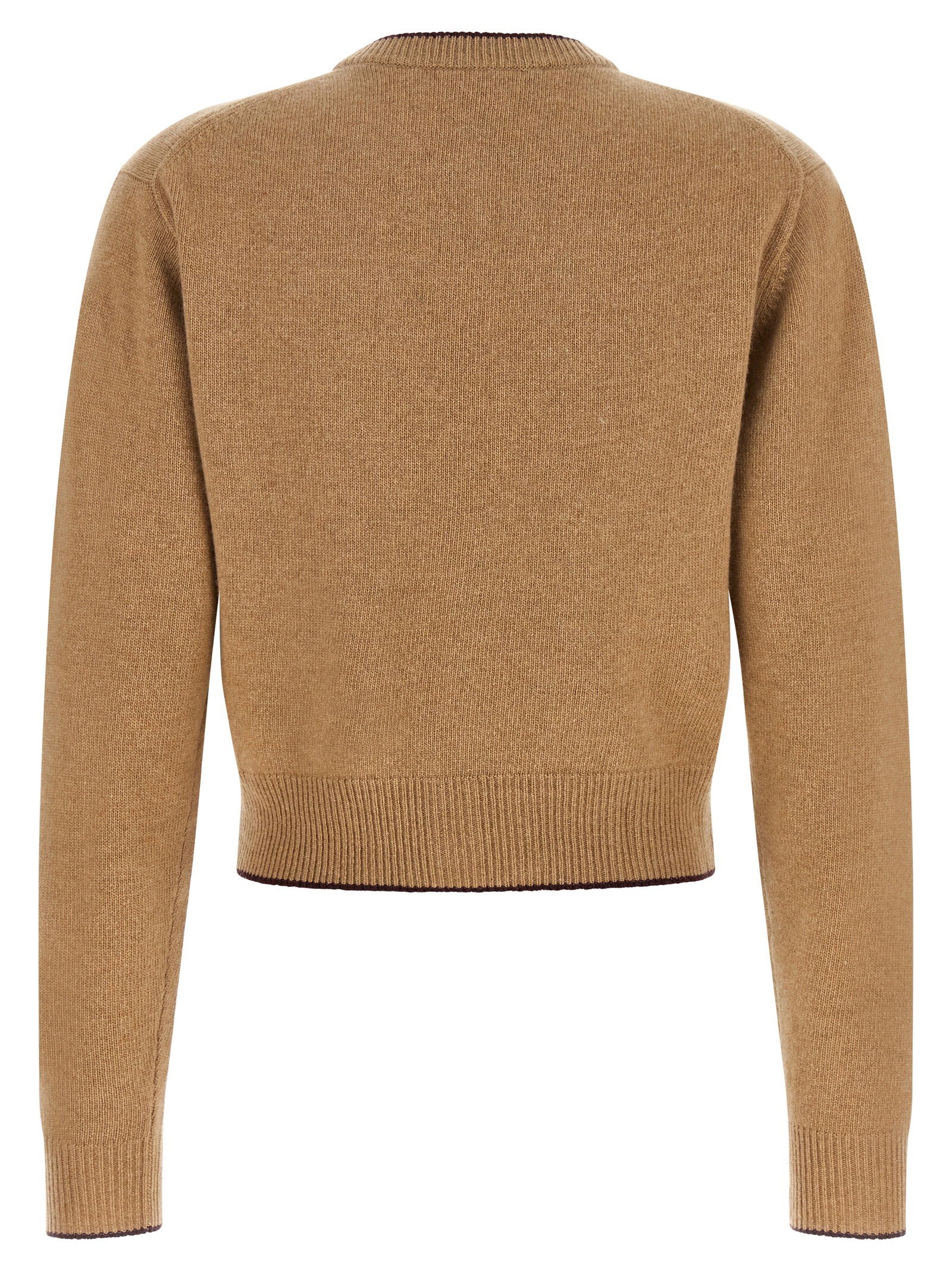 Chloé Heart Intarsia Cardigan – 70% wool 30% cachemire - view 2