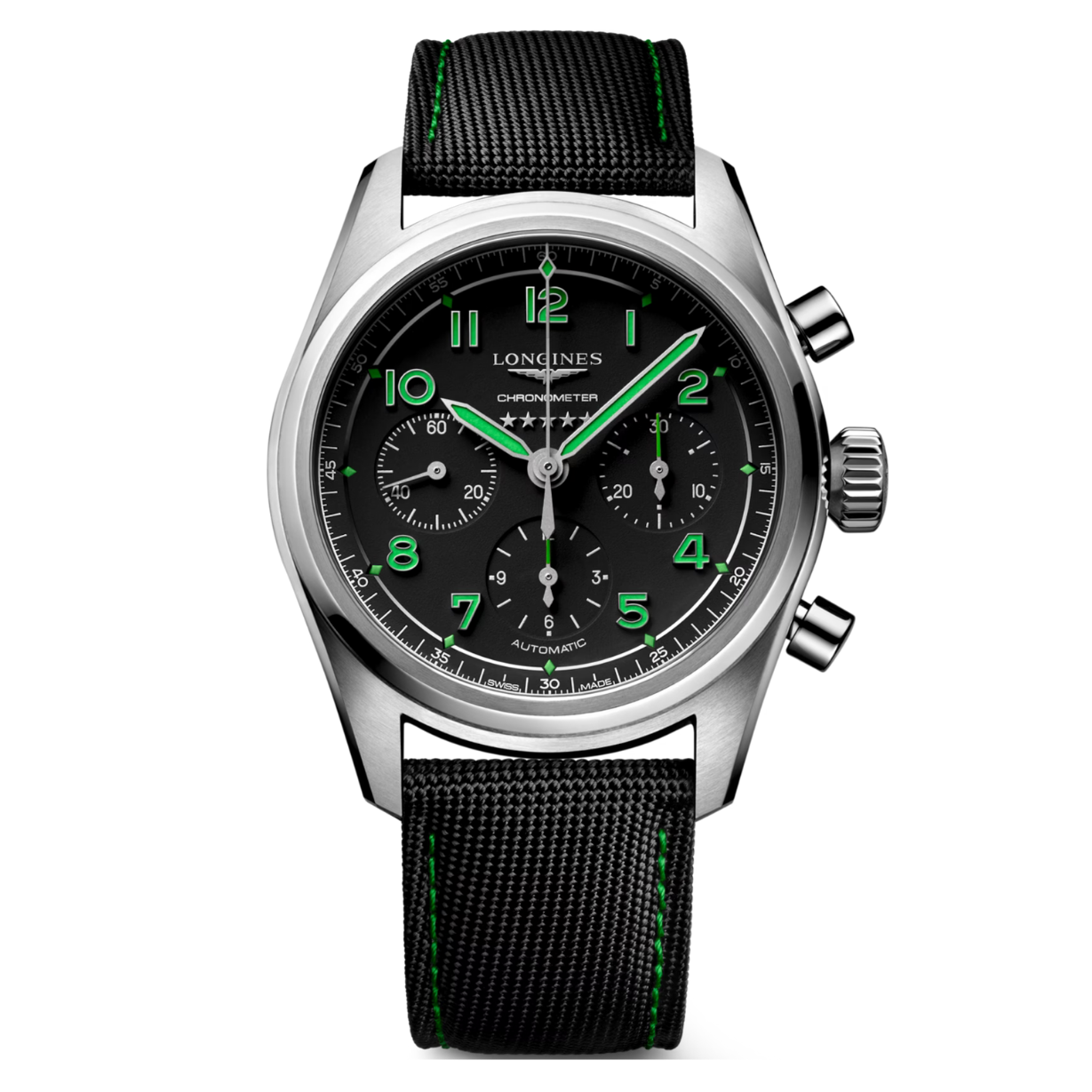 Longines Conquest Black matt Dial Men 42mm - view 5