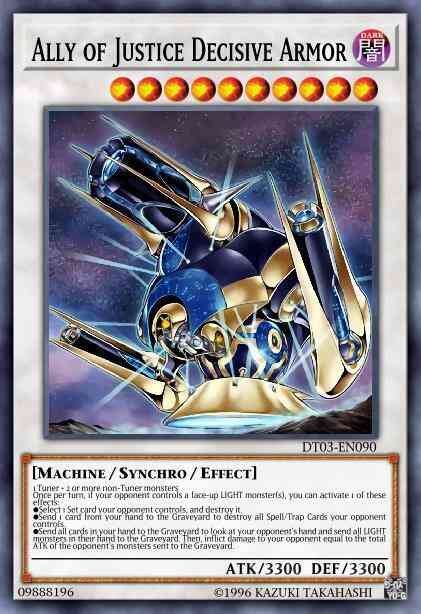 Yu-Gi-Oh! Ally of Justice Decisive Armor - HA03-EN060 - Secret Rare - 1st Edition