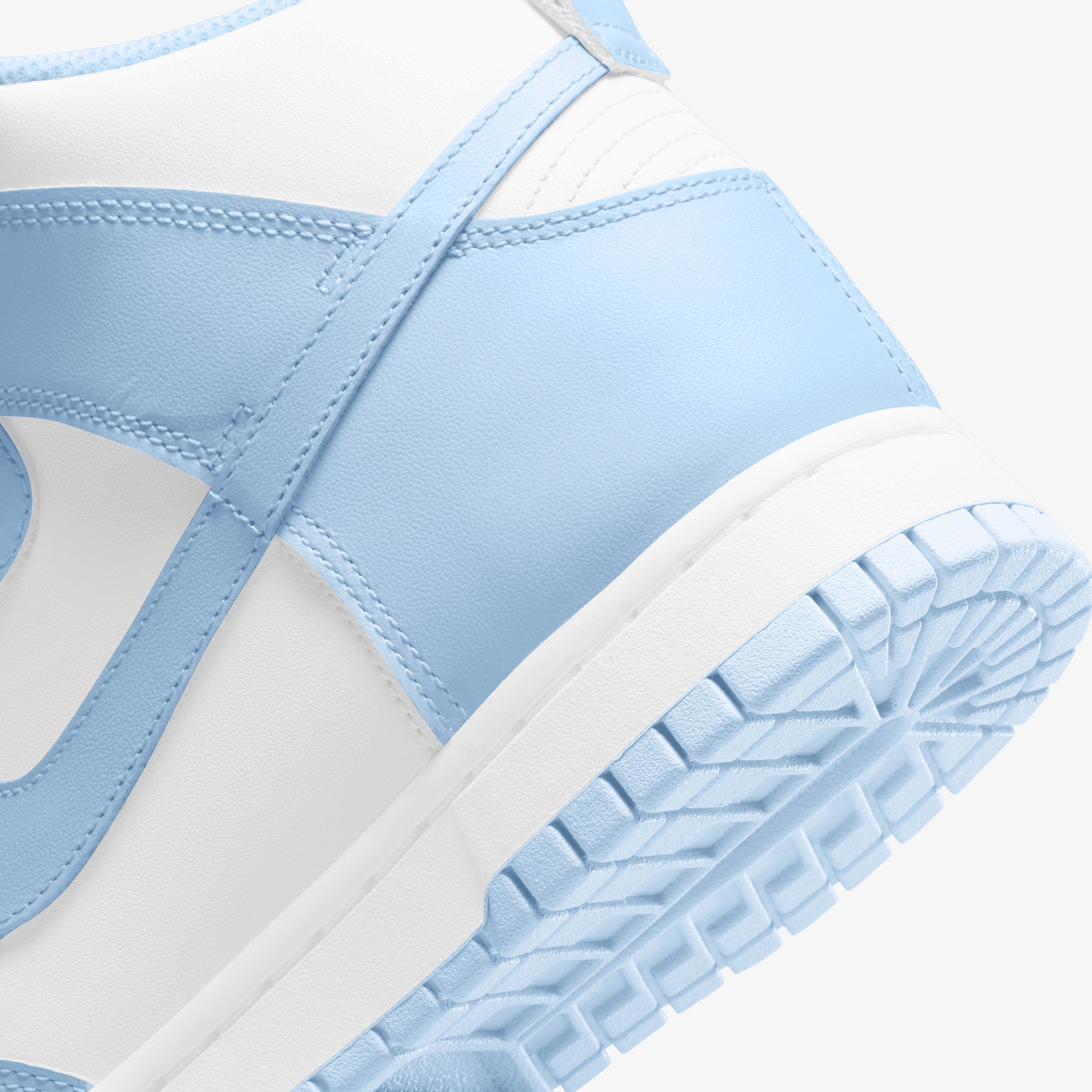 Nike | DUNK HIGH { WHITE/ALUMINUM - view 4