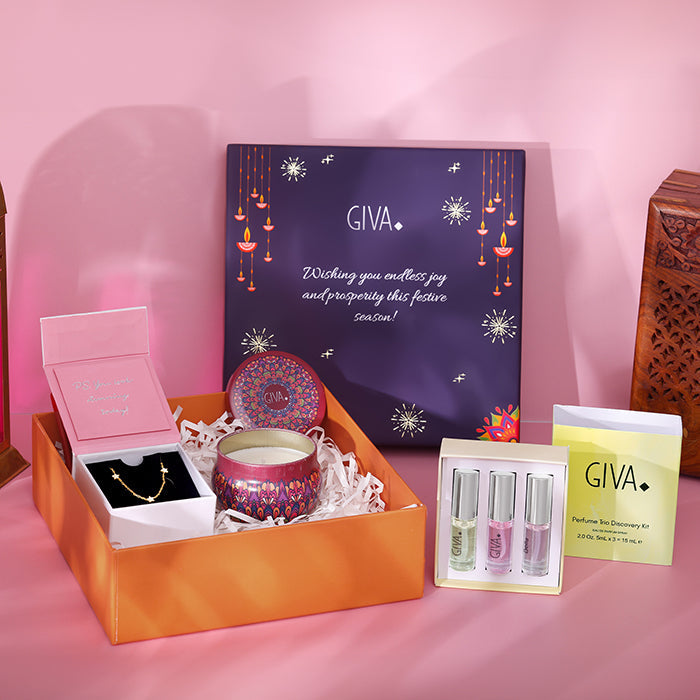 GIVA Jewellery Cheerful Diwali Combo Box