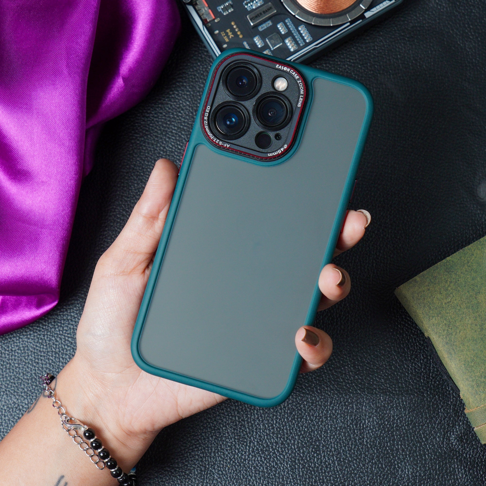 Apple iPhone 13 Series Luxury Matte Shockproof Armor Case - view 30