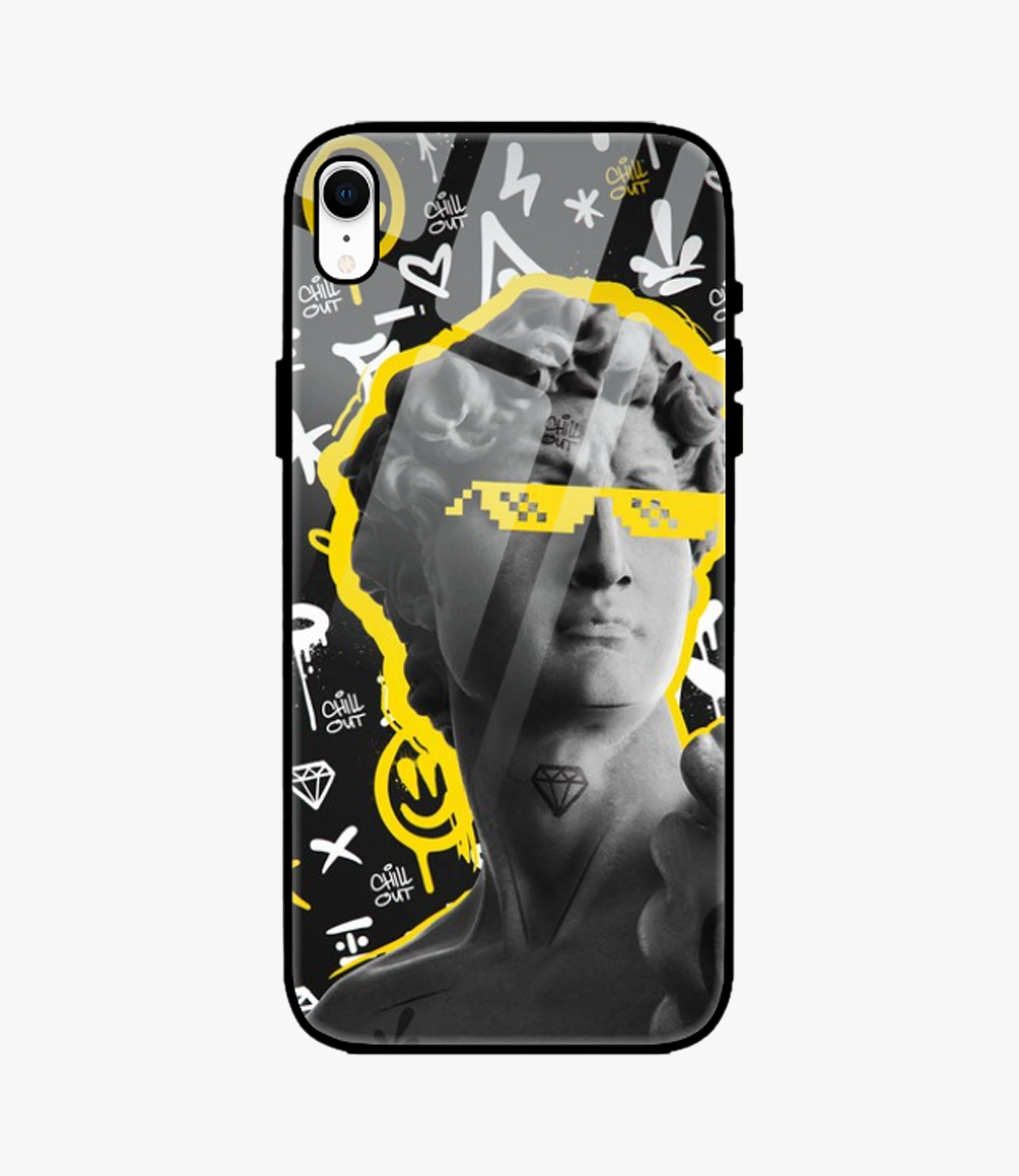 The Case Company Chill Out Glass Case for iPhone XR