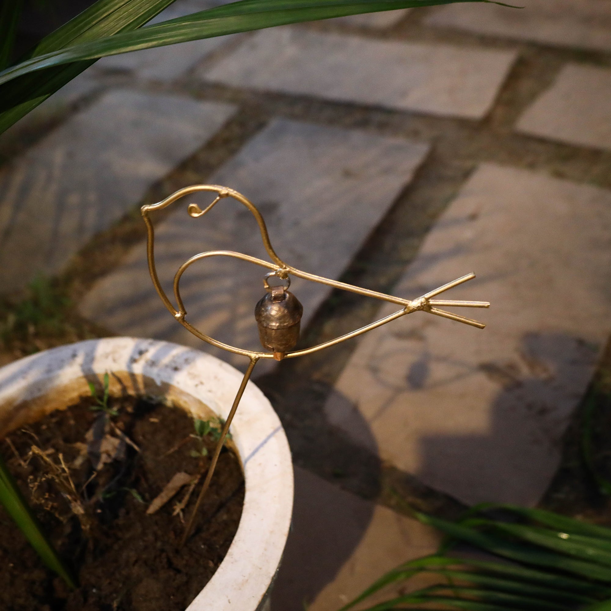 KACHCHH JI CHHAAP Bird - Kutch Copper Coated Bell Stick - view 2