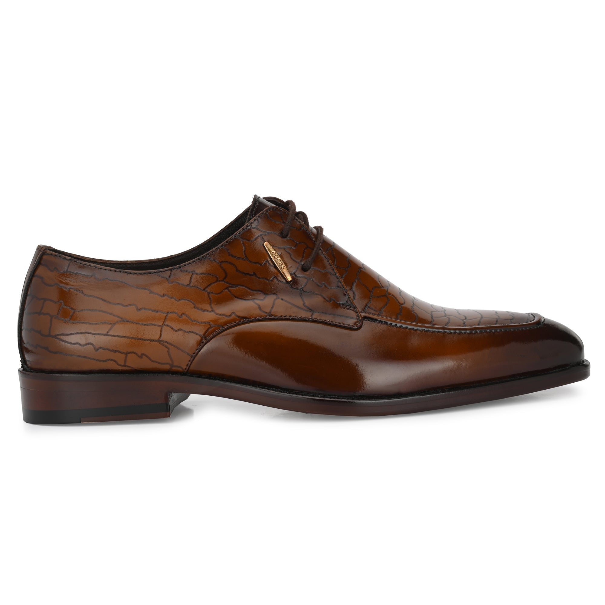 egoss-shoes Formal Leather Laceup Shoes For Men - view 2