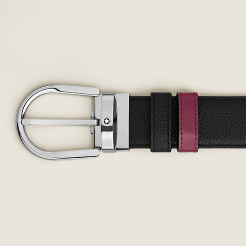 Montblanc Mont Blanc, Belts – Black & Cassis - view 2