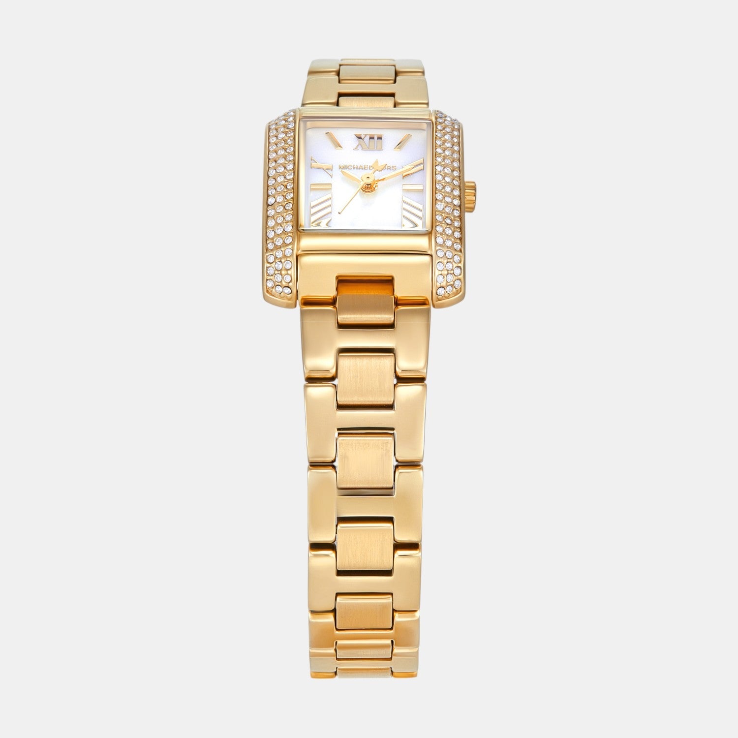 Michael Kors Emery Women Quartz White Mother Of Pearl Dial Analog Stainless Steel Watch MK4867 - view 3