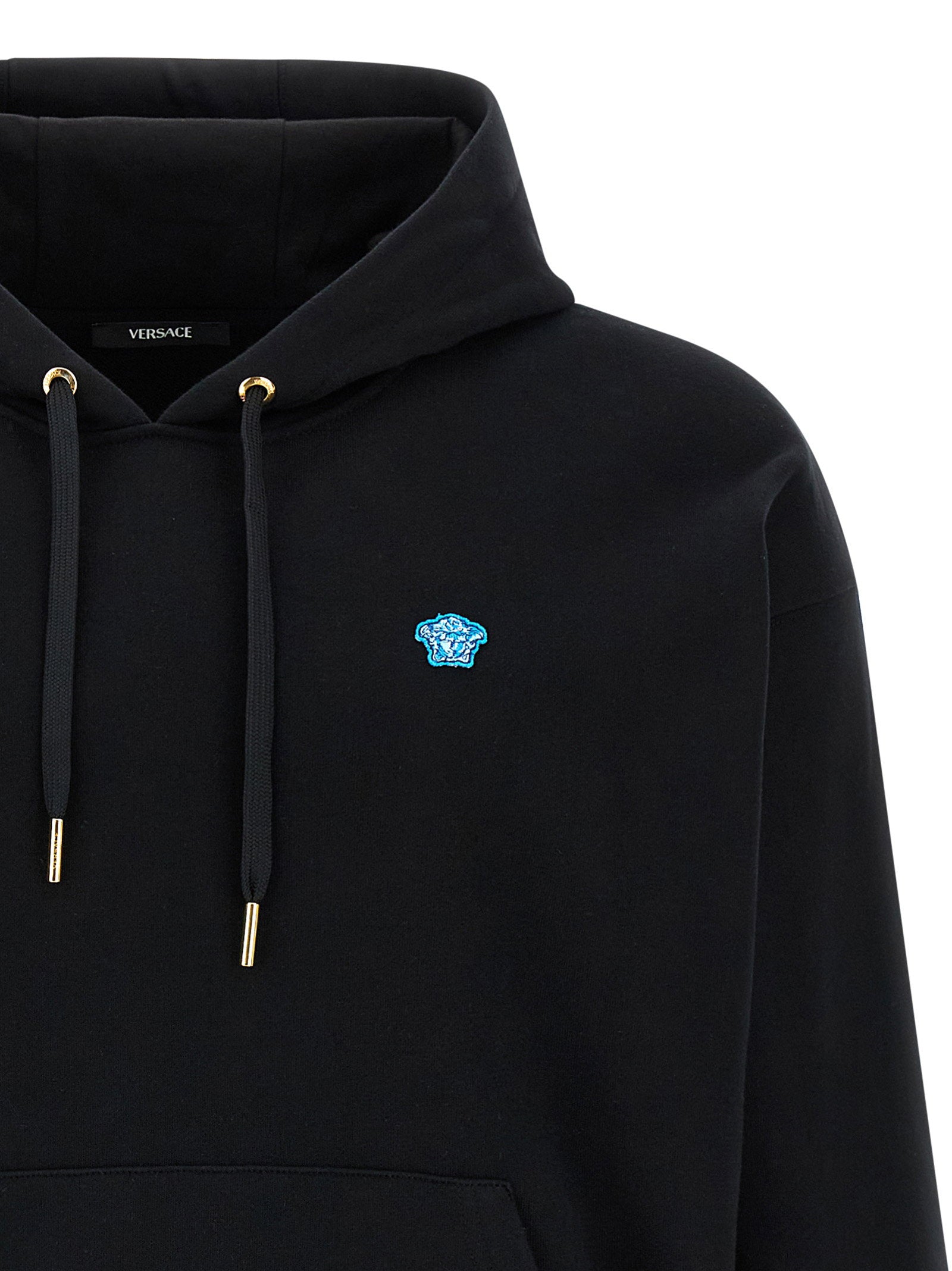 Versace Medusa Patch Hoodie – 100% cotton - view 3
