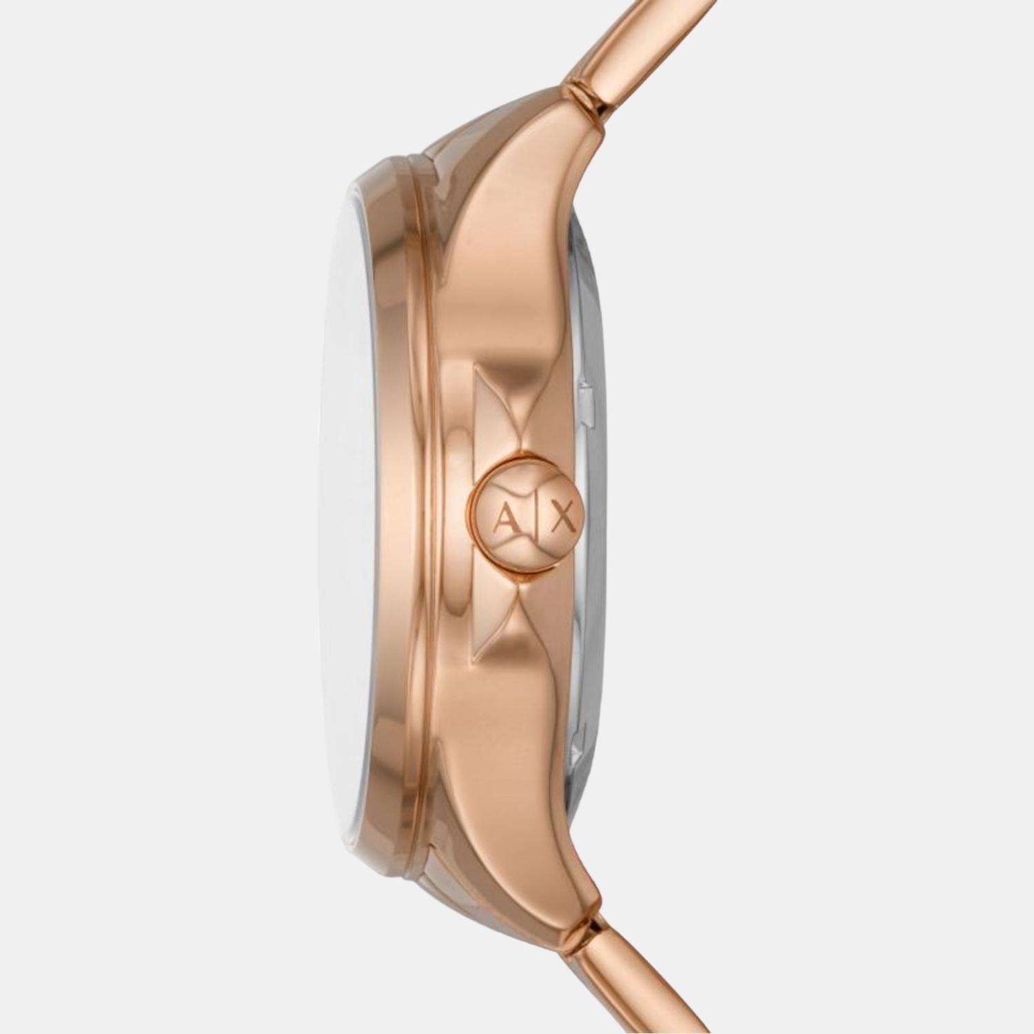 Armani Exchange Hampton Women Automatic Rose Gold Dial Analog Stainless Steel Watch AX5262 - view 3