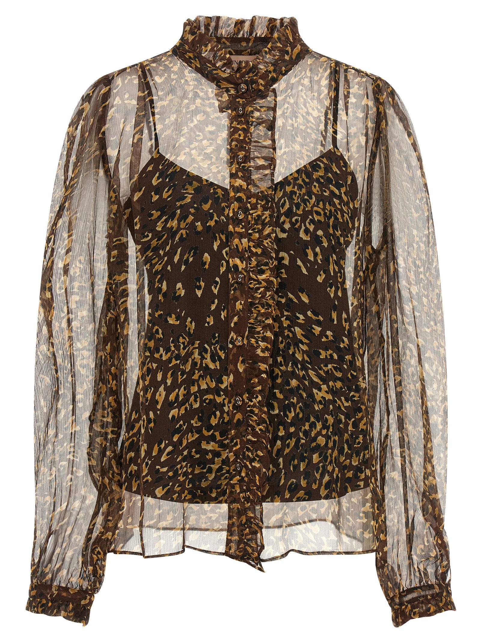 Twin Set Animal Shirt – 100% polyester