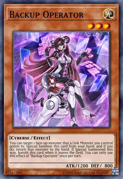 Yu-Gi-Oh! Backup Operator - FLOD-EN003 - Rare - 1st Edition
