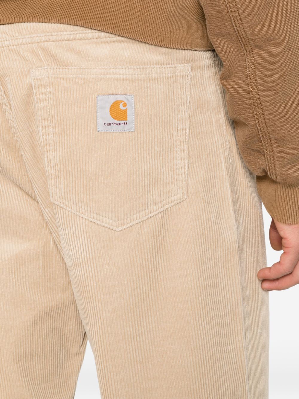 CARHARTT WIP MAIN Trousers BEIGE – 100% Cotton - view 3